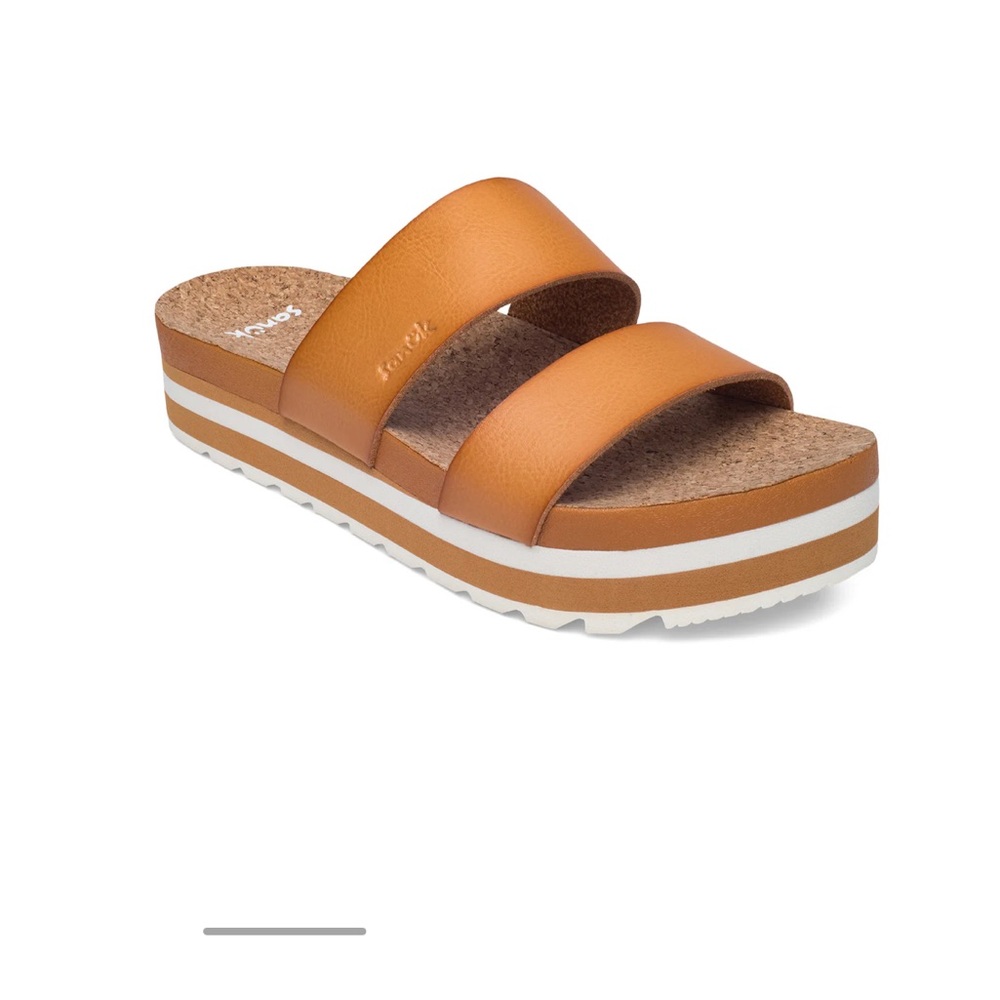 Sanuk Alt-Itude Women, Size 8, Natural Tan Color